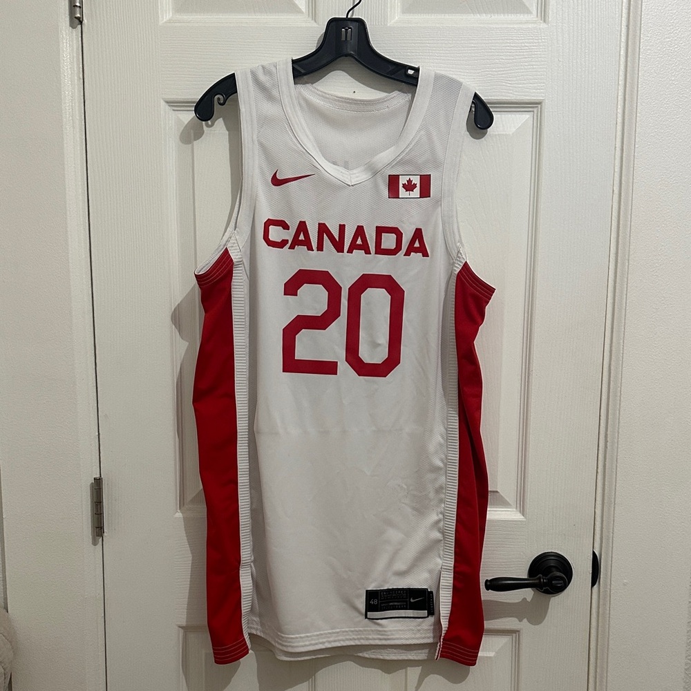 Nike Canada basketball jersey